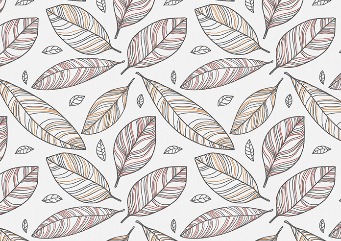 Falling Leaves, Ember - Twist&Fit Roller Blind - Image 6